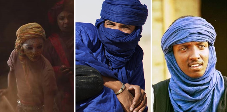 Povo tuareg. (Fotos: Pinterest)