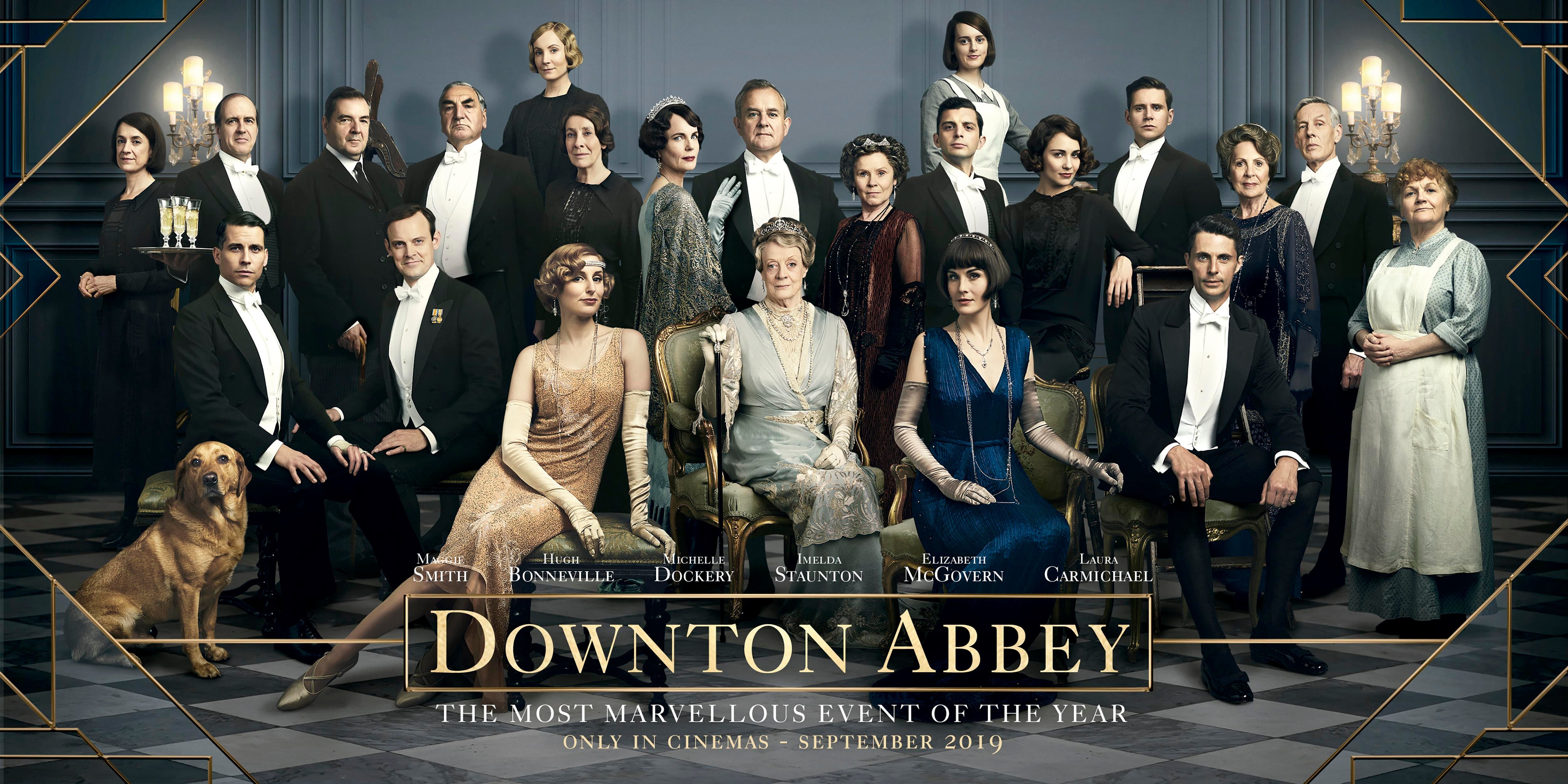 Figurino do filme Downton Abbey